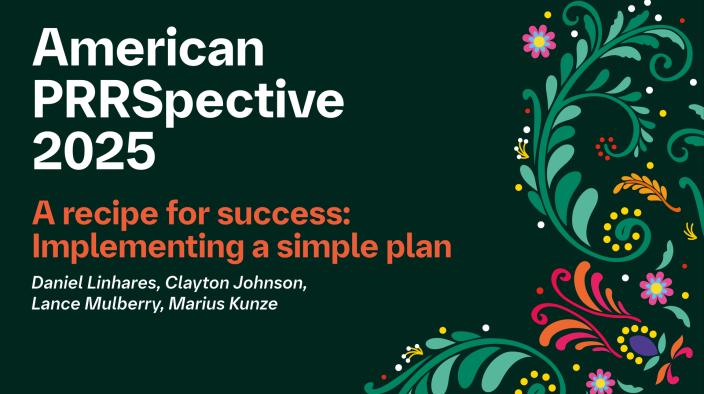 A recipe for success: Implementing a simple plan